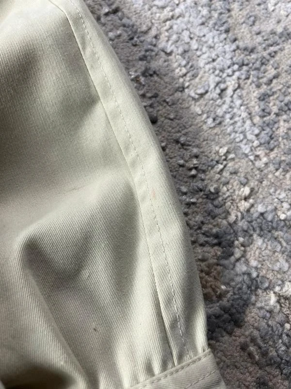 Chaqueta vintage de los 90 de Fred Perry Harrington Bege con cremallera, talla L – photo 10